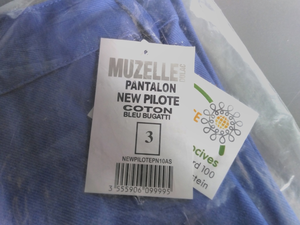 Pantalon Muzell bleu Bugati