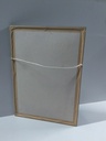 Cadre verre et bords noirs 54x35cm