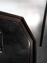 Miroir bois massif rectangle bisoté