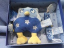 Doudou hibou + attache sucette