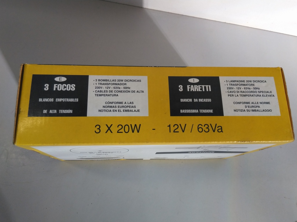 Spots encastrables 12v 20w