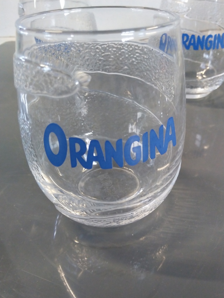 Lot de 3 verres Orangina 25cl