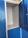 Vestiaires multicases 9 portes à cadenas