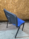 Chaise dralon bleue