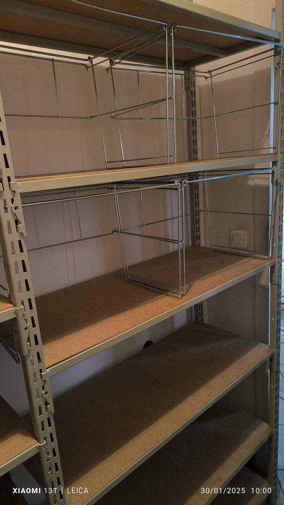 Etagère mi lourde 102xp42xh215cm