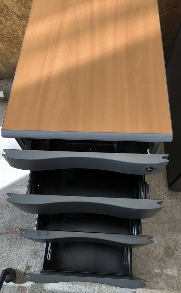 Caisson de bureau n°35    4 tiroirs