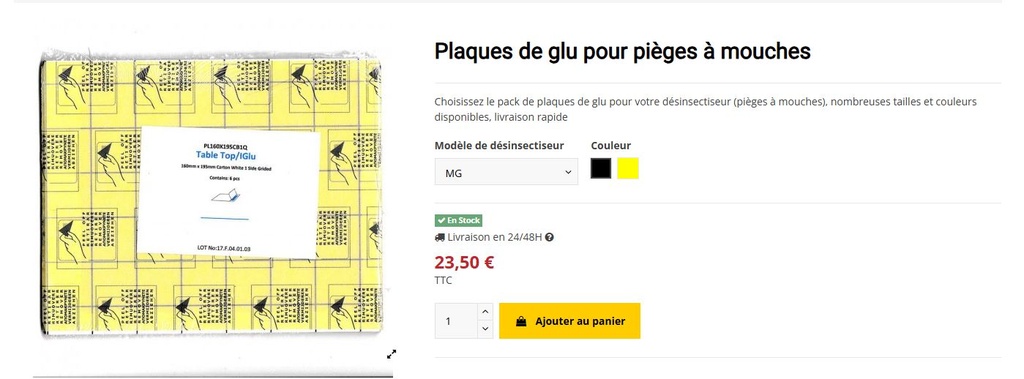 Désinsectiseur MG 2x15w