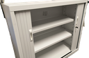Armoire basse 347 à rideaux