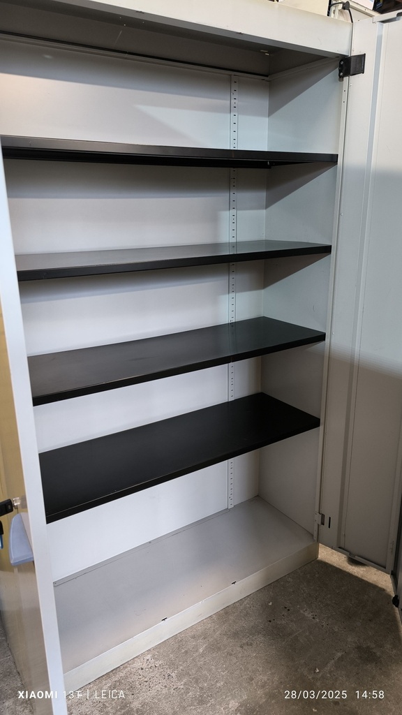 Armoire métallique 356   2 portes KZ