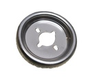 Bouton de barbecue chromé