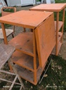 Etagère métal avec tablette
