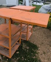 Etagère métal avec tablette