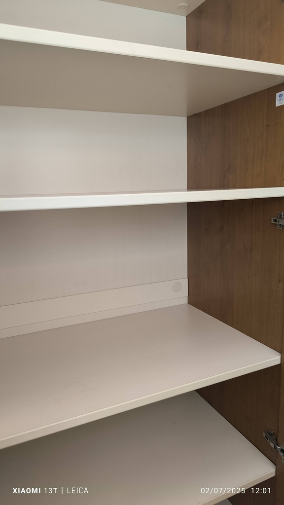 Armoire bois 2 portes droites