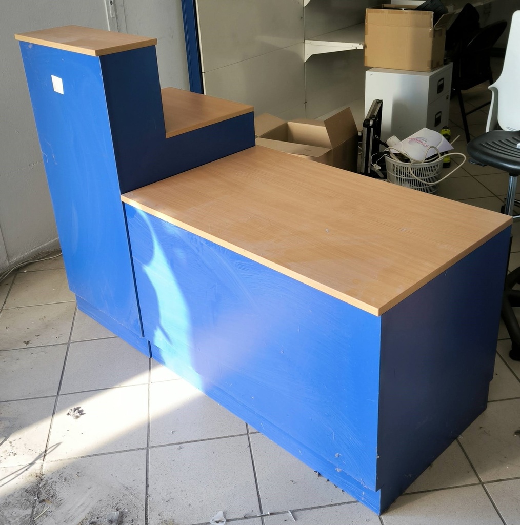 Banque d'accueil 2 éléments