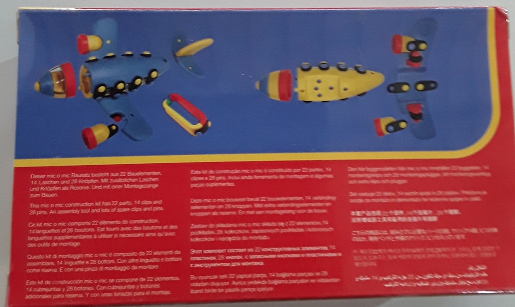 Jeu de construction Mic.O.Mic AVION