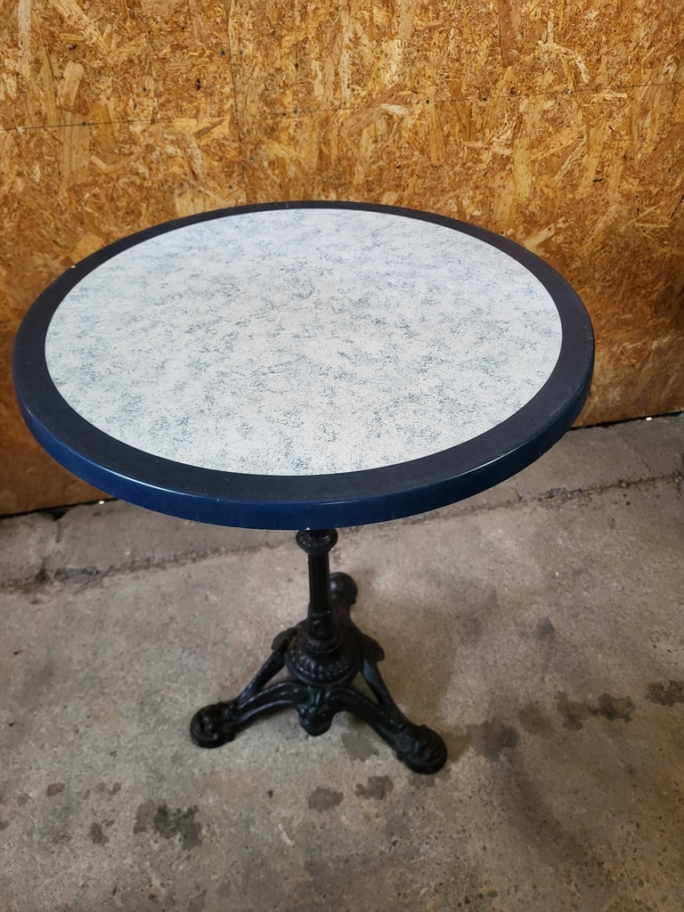 Table de bistrot ronde