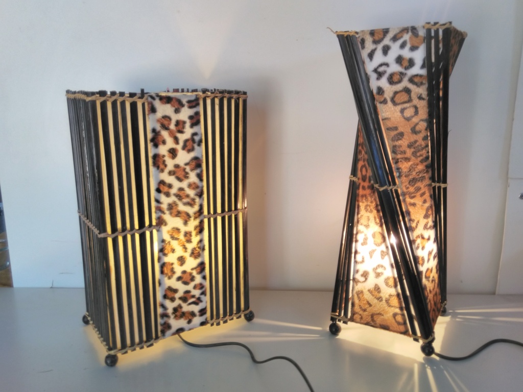 Lampe africaine artisanale