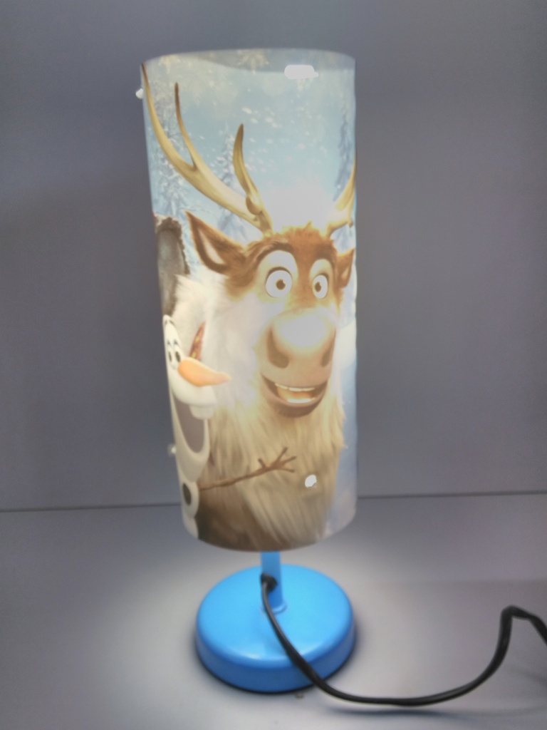 Lampe de chevet "reine des neiges"