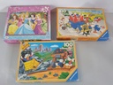 [R4J5] Lot de 3 puzzles enfants