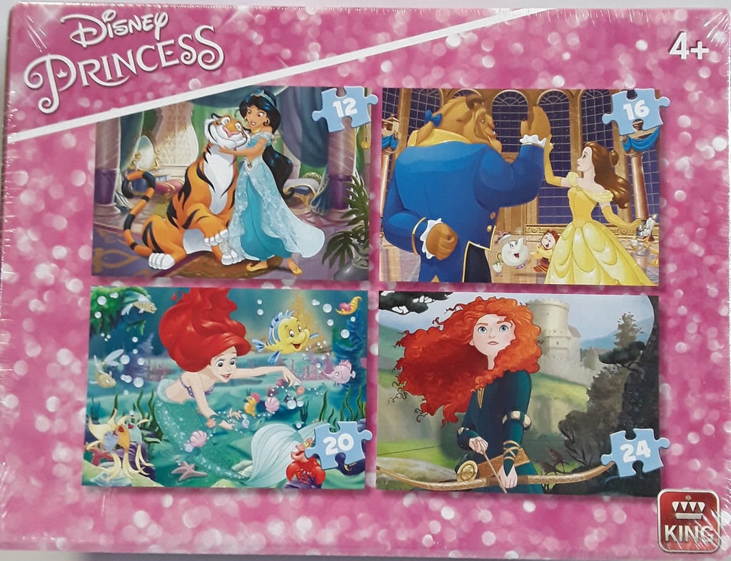 Puzzles Disney boite de 4