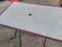[Z2] Table pliante rectangle bistrot