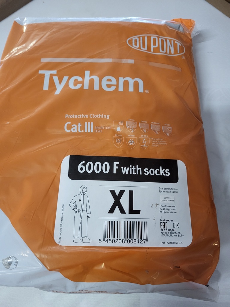 Combinaisons jetables Tychem cat3