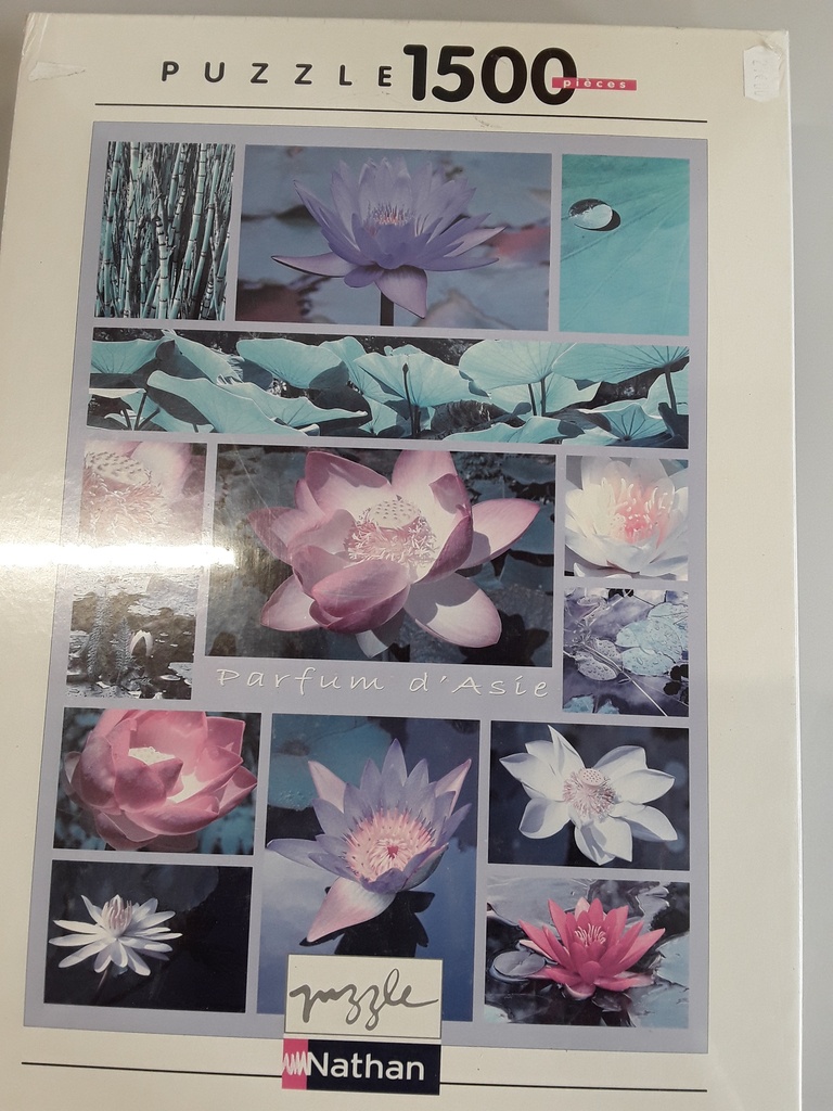 Puzzle 1500 fleurs lotus