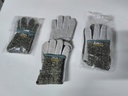 [R2G2A2] Gants cuir/tissu gris Ergos T8