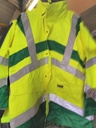 [Z4Gd1B4] Veste fluo jaune Chatard taille XXL (manches bleues)