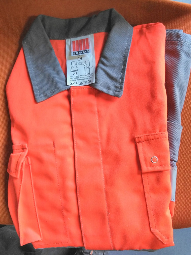 Veste Ergos orange T44