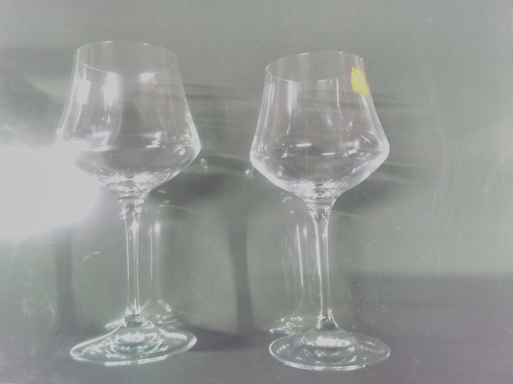 2 verres à vin 42cl RCR