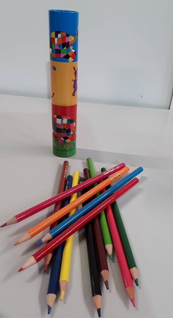 Crayon de couleur (12) Elmer