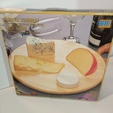 [Z3R4A1] Plateau à fromage plateau tournant 35cm