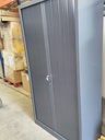 [R2C1] Armoire métallique 85 noire à rideaux