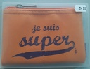 [Z3R4A5] Pochette enfant "super" orange