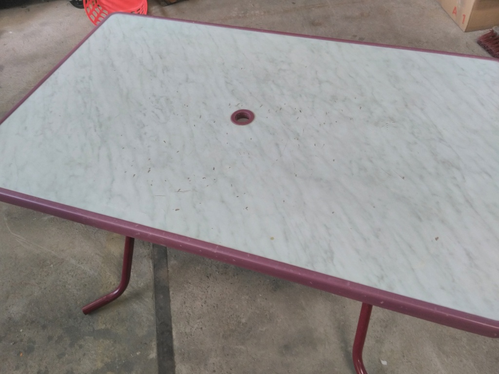 Table pliante rectangle bistrot