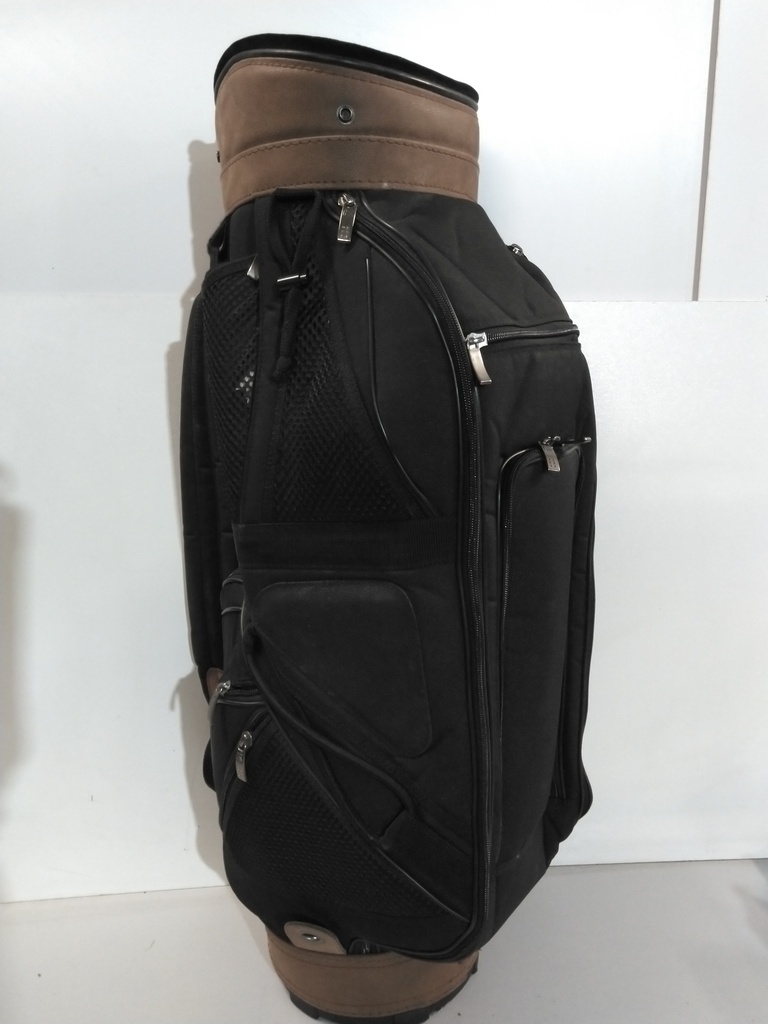 Sac de golf marron et noir