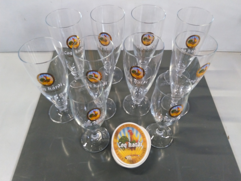Verre à bière "Coq Hardi" 50cl