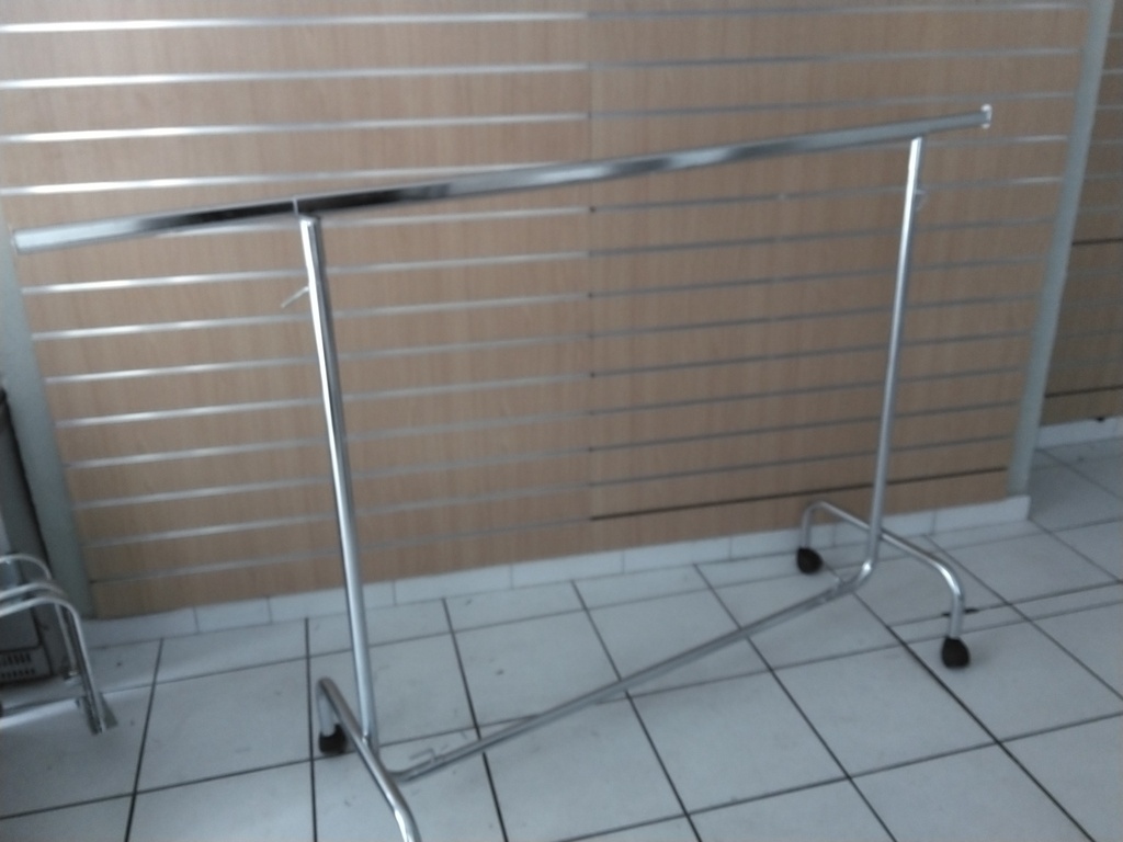 Portant vêtements inox