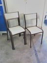 [R1D2] Chaise collectivité métal/bois