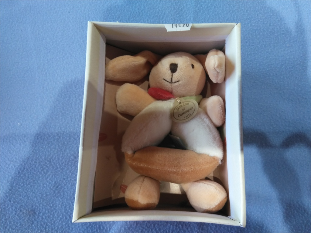 Doudou hochet lapin