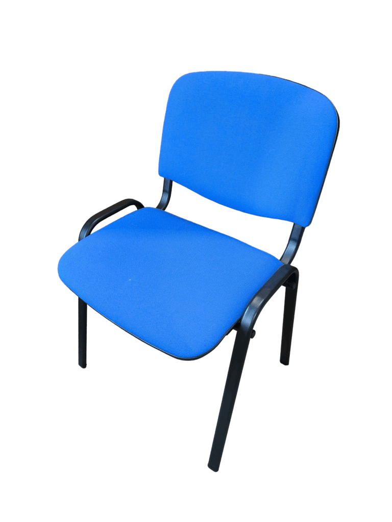 Chaise dralon bleue