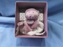[Z3R3B2] Doudou ourson attache sucette (Violet)