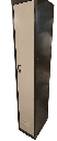 Vestiaire V47bis 1 porte