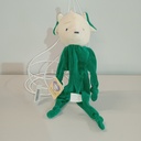 [Z10] Doudou vert neuf sans emballage