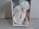 [Z3R3A4] Doudou ourson blanc (Rose)