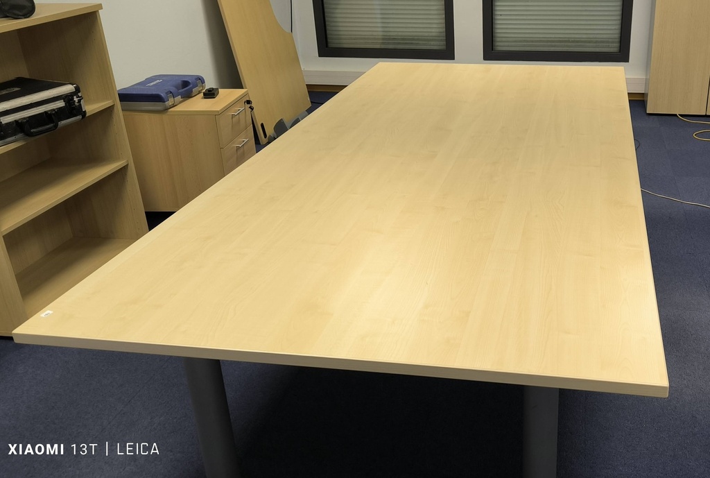 Table de réunion 1 élément 260x130cm