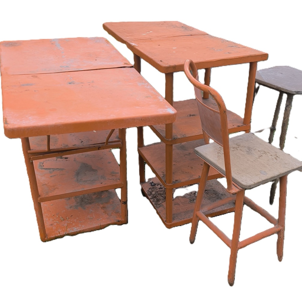 Etagère métal avec tablette