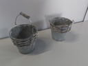 [Z4/R4F5] Cache pot diamètre 9/13xh12cm avec anse