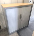 Armoire basse 440 à rideaux 100cm